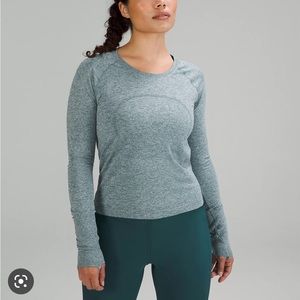Heathered Green Jasper Lululemon Swiftly Race Length